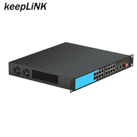 Commutateur Ethernet Gigabit non géré Smart Enterprise 16 ports 100 Mbps avec ports PoE, RJ45 et port d'Uplink SFP