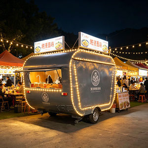 Remorque de cuisine professionnelle pour pizzas entièrement équipée, camion à limonade, chariot alimentaire commercial pour beignets - Product Image 2