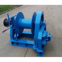 HNTIWIN - Fabricante de Alta Calidad - Cabrestante Hidráulico de Servicio Continuo Call Master Marine de 20000 Libras con Certificación BV/CCS/ABS/CE, 15 m de Acero