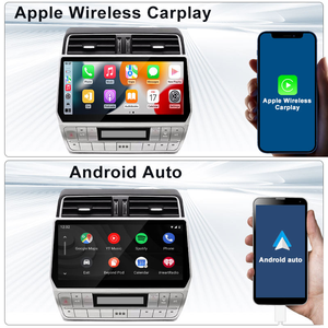 Écran 12,3 pouces compatible avec Toyota <span class=keywords><strong>Prado</strong></span> 2010-2022, unité de navigation Android IPS tout-en-un avec CarPlay sans fil - Product Image 3