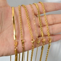 Collier pour femme en acier inoxydable plaqué or 18 carats, certifié GDTC, avec chaîne torsadée, maillons en forme de corde et serpent, vente en gros Zeadear