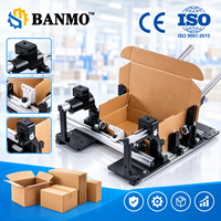 BANMO Gabarit de pliage de bureau pour boîtes en forme d'avion, pour l'emballage de colis e-commerce, de vêtements et de cadeaux, réglable, pour boîtes en carton de 15 cm