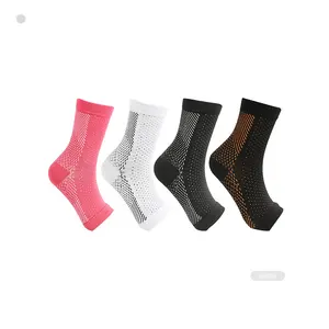 BX-B0069 Open Toe Ankle Heel Compression Socks For Women