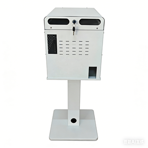 Support d'imprimante <span class=keywords><strong>DNP</strong></span> <span class=keywords><strong>620</strong></span>/<span class=keywords><strong>DNP</strong></span> RX1HS/HITI P525L avec plateau pour ordinateur portable, blanc et noir - Product Image 2