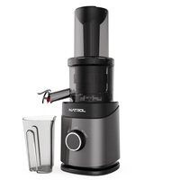 150 Watt Thuisgebruik Slow Juicer Met Hoge Voedingsstoffen Elektrisch Tarwegras Juicer Brede Parachute Stille Koperen Motor Zelfreinigende Functies