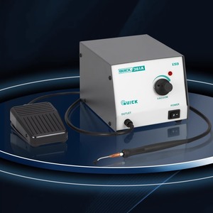Quick 381A Solder Desoldering <b>Station</b> 15W Diaphragm Pump High Frequency Repair <b>Tool</b> 110V-240V Needle Tip - Product Image 3