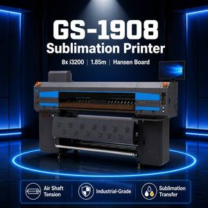 Impresora de Sublimación GOOSAM de 1.85m con 4 Cabezales, Impresora de Transferencia Textil de Formato Ancho para Impresión de Banderas de Tela y Señalización Flexible - Product Image 1