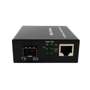 Convertisseur <span class=keywords><strong>Fibre</strong></span> vers Ethernet Convertisseur de média <span class=keywords><strong>fibre</strong></span> Gigabit SFP vers RJ45 <span class=keywords><strong>Plug</strong></span> and Play - Product Image 5