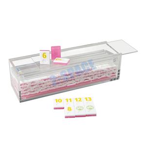 Private Design106 Tiles <span class=keywords><strong>Rummy</strong></span> Q y 4 Racks Acrílico Rummies Set - Product Image 5