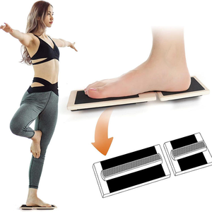 Planche d'équilibre en bois pour la cheville et le pied, correctrice de posture, soulagement de la fasciite plantaire, thérapie physique, renforceur et entraîneur musculaire - Product Image 3
