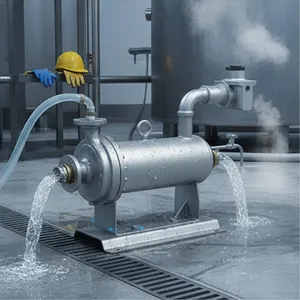 Pompe en acier inoxydable doublée de PTFE, résistante à la corrosion, à haut rendement, monophasée, pour le traitement chimique - Product Image 3