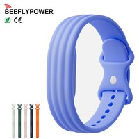 BEEFLYPOWER Correa Deportiva de Silicona para Reloj Inteligente, Brazalete para Correr al Aire Libre, Compatible con Google Fitbit Air