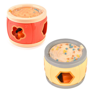 Juguete Musical de Tambor para el <span class=keywords><strong>Desarrollo</strong></span> Temprano, Tambor Multifuncional para Bebés y Niños Pequeños de 0 a 36 <span class=keywords><strong>Meses</strong></span> - Product Image 5