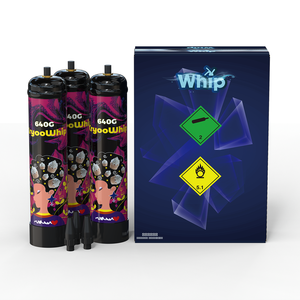 Nouveau design KryooWhip 640G – Outils à dessert pour crème fouettée, gaz CO2 pour crème, cylindre de gaz OEM - Product Image 2