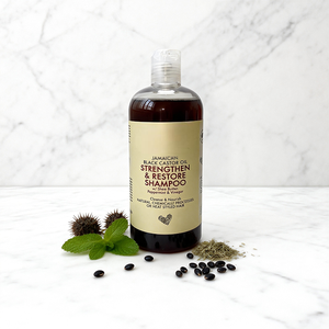Crema Capilar 2 en 1 de Aceite de Ricino Negro Jamaicano y Manteca de Karité, Orgánica, Sin Silicona, Hipoalergénica, Unisex para Adultos, Limpieza Profunda - Product Image 4