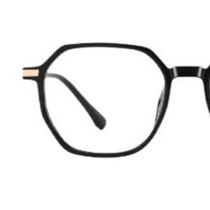 Lunettes de vue rectangulaires 8879 Starlight Purple pour femmes, monture TR, verres PC 1.56, protection anti-lumière bleue, largeur moyenne, légères - Product Image 2