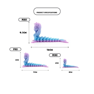 Adorno de Resina con Forma de Sirena, Articulado y Móvil, Regalo Educativo para Niñas y Niños, Juguete para Cumpleaños y Bodas - Product Image 2