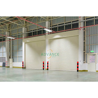 Portes de garage manuelles 10x8 en aluminium isolées intelligentes 2025 – Portes de sécurité automatiques enroulables en métal pour maison – Prix