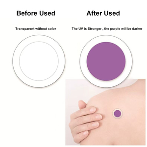 Recién llegado, 30 Uds./hoja, pegatina de prueba UV de detección de verano para la salud al aire libre - Product Image 3
