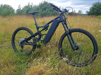 Kit complet de cadre de vélo électrique Dengfu E55 1500W |   Moteur Bafang M630 |   52V 20AH pour VTT