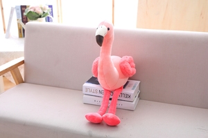 Hot Bán Màu Hồng Vui Flamingo Đồ Chơi Sang Trọng Dễ Thương Mềm Phim Hoạt Hình Động Vật Nhồi Bông Fluffy Búp Bê Cho Trang Trí Nội Thất Và Đồng Hành - Product Image 4