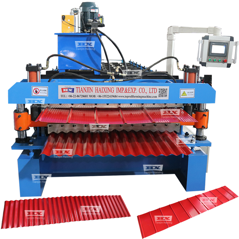 Trapezoidal Sheet Wave Panel Forming Tile