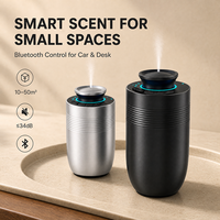 Diffuseur d'arômes portable pour voiture, diffuseur d'arômes sans eau, 20 ml, diffuseur de parfum pour l'intérieur du véhicule