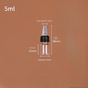 5ml - 500ml <strong>Squeeze</strong> <strong>Bottle</strong> Transparent Oil <strong>Bottles</strong> Color Ink Hair Oil <strong>Squeeze</strong> Dropper <strong>Bottle</strong> - Product Image 4