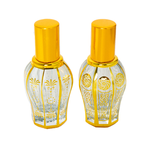 <span class=keywords><strong>8ml</strong></span> mạ điện biểu tượng tùy chỉnh vàng kính cuộn trên tinh dầu chai nước hoa phổ biến chăm sóc da chai dầu với thanh nhỏ giọt - Product Image 1