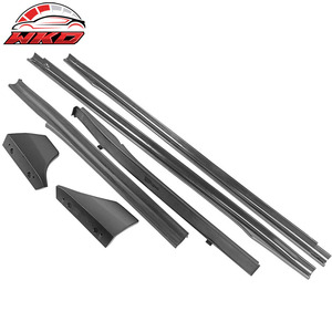 Extensiones de faldones laterales estilo V para Tesla Model 3 17-25, panel de balancín de PP, 6 piezas, accesorio exterior de alta calidad - Product Image 6