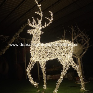 Large <strong>Christmas</strong> <strong>Reindeer</strong> <strong>Lights</strong> Outdoor - Product Image 3