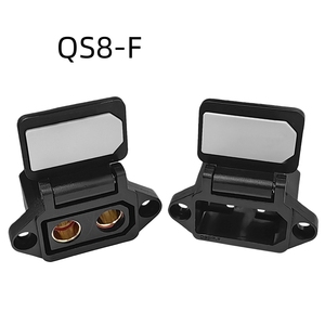 Boîtier de connexion étanche IP67 QS8 - Boîtier étanche 2 broches 130A-180A pour batteries de vélos électriques et systèmes d'alimentation de drones - Product Image 2