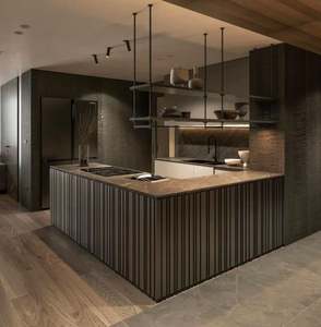 ตู้ครัวแบบแยกส่วนสำหรับวิลล่าตู้ครัวติดผนังตามสั่ง - Product Image 1