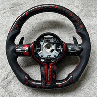 Volant en fibre de carbone adapté aux BMW F30 F10 F15 F36 F20 F22 F25 F32 M3 M4 M5 X5 E46 E60 E70 E90 E91 E92