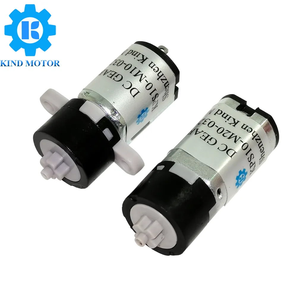 Customized 10mm1.5v 3.3v 5v m10 M20 m30 micro 30g metal brush plastic planetary dc geared motor factory for toy