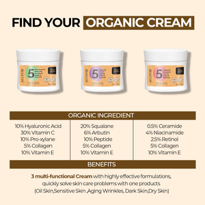 Cuidado DE LA PIEL orgánico coreano 5 en 1 Multifuncional Antiaing Blanqueamiento Iluminador Crema facial Hidratante facial - Product Image 3