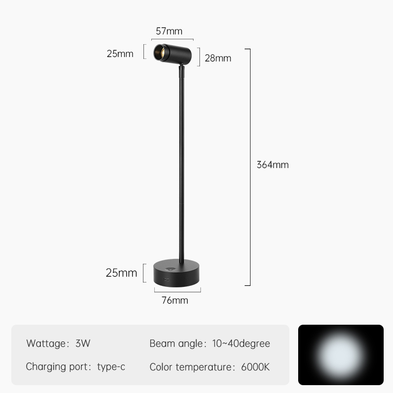 Noir-3W-6000K-Long