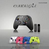 Control Inalámbrico de 2.4GHz para One Series X/S y PC con Windows, con Botón Turbo, Motor de Vibración y Giroscopio de Seis Ejes