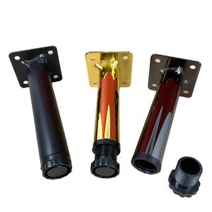 Pieds <span class=keywords><strong>de</strong></span> canapé dorés réglables, pieds <span class=keywords><strong>de</strong></span> meubles en métal, pieds <span class=keywords><strong>de</strong></span> <span class=keywords><strong>table</strong></span>, pieds <span class=keywords><strong>de</strong></span> canapé modernes en métal <span class=keywords><strong>de</strong></span> 4 pouces avec vis <span class=keywords><strong>de</strong></span> remplacement - Product Image 1