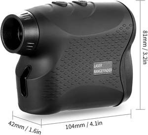 Télémètre <span class=keywords><strong>laser</strong></span> de golf <span class=keywords><strong>500M</strong></span> avec technologie de verrouillage du drapeau, haute précision, grossissement 6x, étanche IP65 - Product Image 2