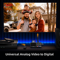 Convertisseur de caméscope UR230A-B, convertisseur de cassette MP3, mini enregistreur de capture vidéo numérique de bande VHS avec base de batterie