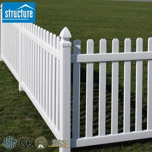 Disegni di recinzioni da giardino bianche con picchetto in plastica PVC di alta qualità - Product Image 5