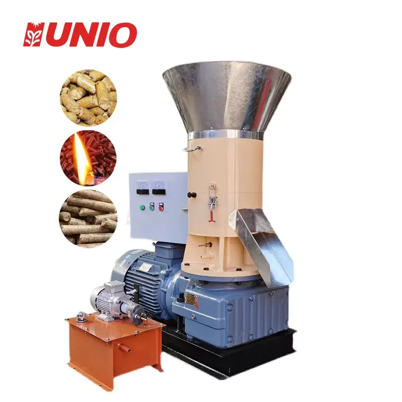 Productivité élevée de moule plat Offre Spéciale de rendement élevé 100-1000 kg/h granule en bois de biomasse faisant la machine