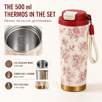 Ensemble de tasses en céramique pour couple, cadeau de mariage, rose, isolées, avec sous-verre, boîte cadeau pour mariée, marié, anniversaire, fête