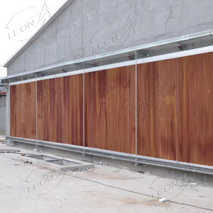 Almohadilla de enfriamiento por evaporación de bajo precio con marco de PVC para granja avícola e invernadero - Product Image 3
