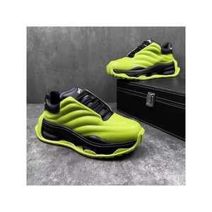Chaussures Homme Tendance 2026 Printemps Automne Hiver Nouvelle Édition Coréenne Sportive Légères à Enfiler avec Tige en Toile et Semelle Intermédiaire en Caoutchouc Rehaussée - Product Image 4