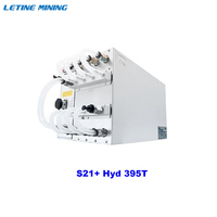 Bitmain Antminer S21 + Hydro 338T 358T 395T 15 W/T Hydro Cooled ASIC MINER Bitcoin Miner