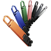 Clip Go Multi Axis Linkage+180 °   Réglage progressif +40 °   Mini porte-clés en aluminium aéronautique avec limiteur de sécurité pour la photographie de paysage