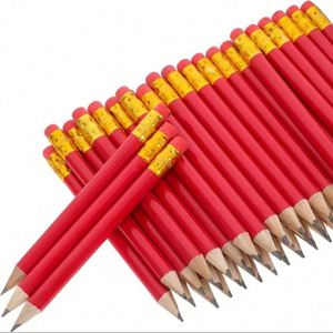 Lápices de Golf de Madera Coloridos de 3.5 Pulgadas con Logotipo Personalizado al por Mayor de Fábrica, Lápices Estándar con Borrador - Product Image 1