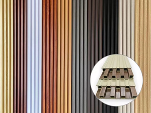 Panel Dinding Beralur WPC <span class=keywords><strong>PVC</strong></span> Tahan Air 160*24/22 MM untuk Penggunaan Dalam/Luar Ruangan Dekorasi Hotel Instalasi Interlocking Modern - Product Image 6